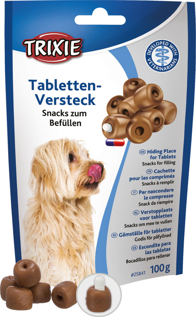 Hiding place dog snacks for dog medication