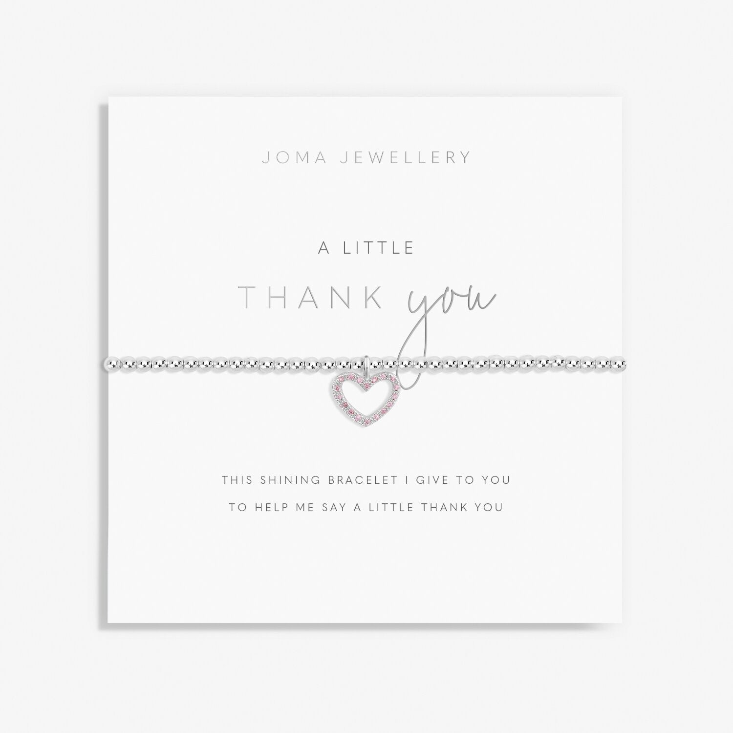 Joma A Little Thank you Bracelet – Pet Country
